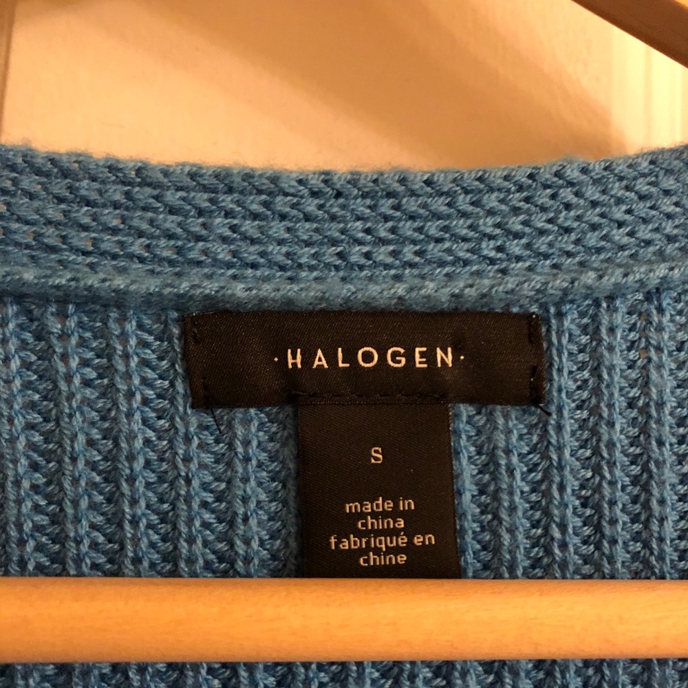 Halogen Long Ribbed Cardigan - Picture 4 of 5